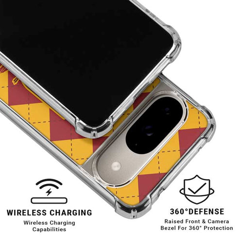 Wizarding Worlds Harry Potter Gryffindor Huse Crest Google Pixel 10 Clear Case